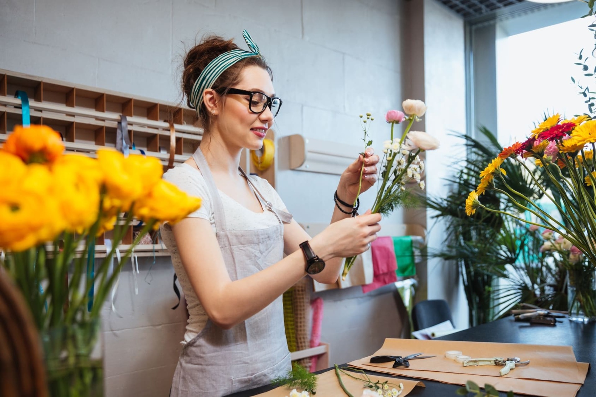 Florist worker