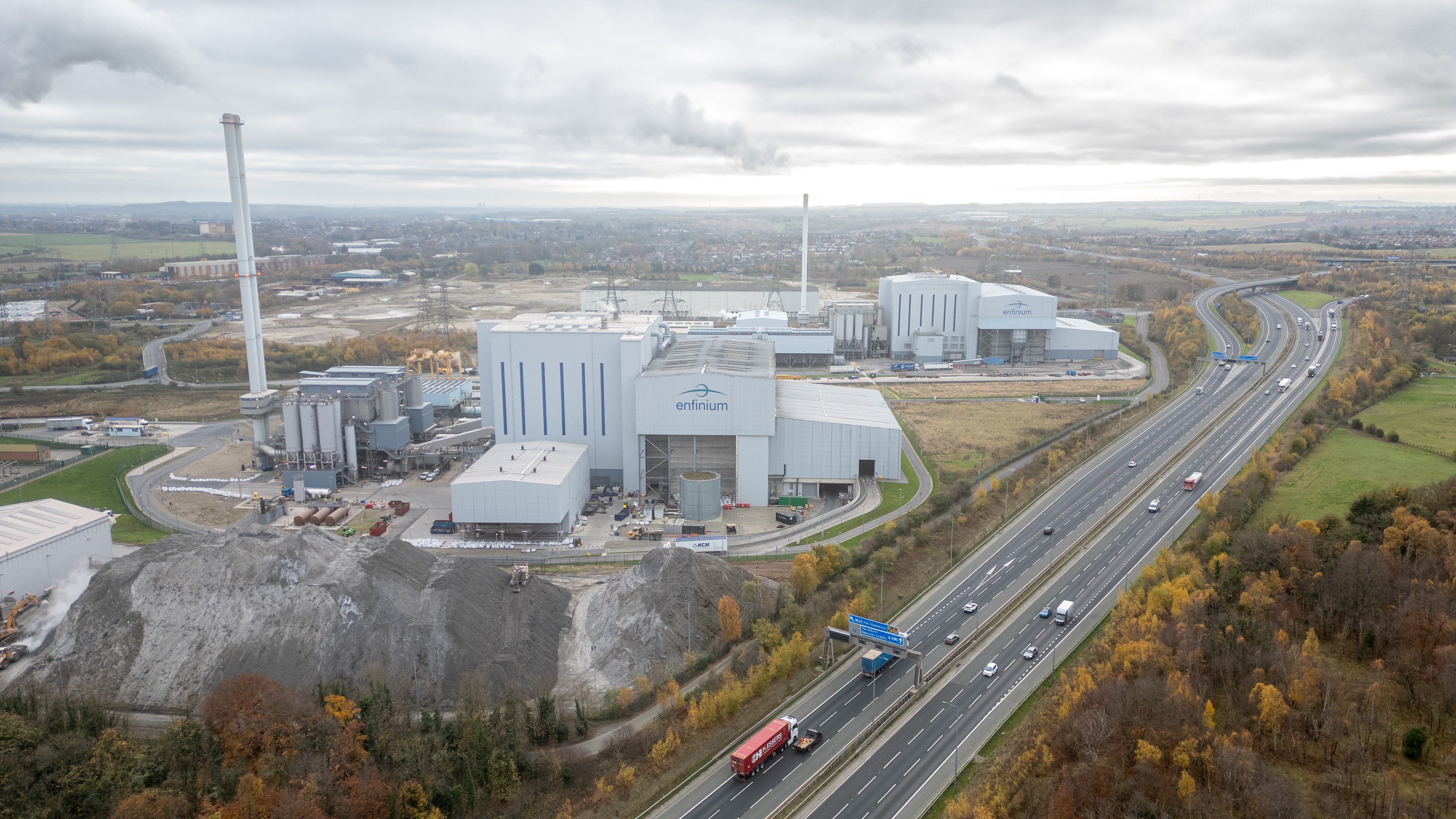 enfinium's Ferrybridge 1 and 2 energy from waste renewable generation facilities